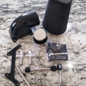 Harley Road King with Magneti Marelli Fuel Injection air intake by ForceWinder